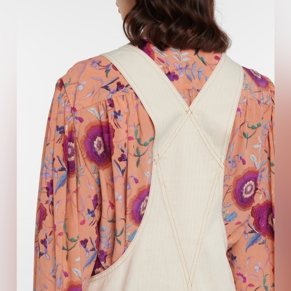 AQUA
Cotton Canvas Overalls - Picture 2 of 5